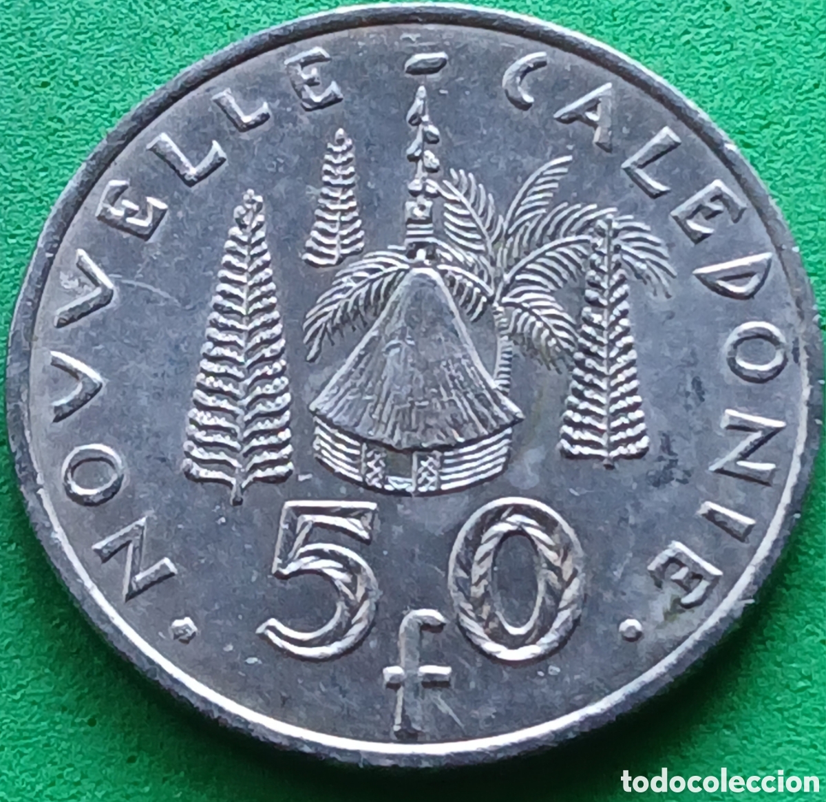 Monedas antiguas de Ocean&iacute;a: Nueva Caledonia 50 francos 2009 km#13a poco com&uacute;n