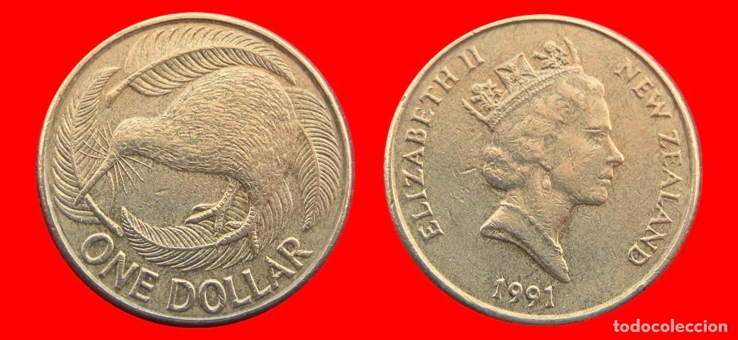Monedas antiguas de Ocean&iacute;a: 1 DOLAR 1991 NUEVA ZELANDA-144898