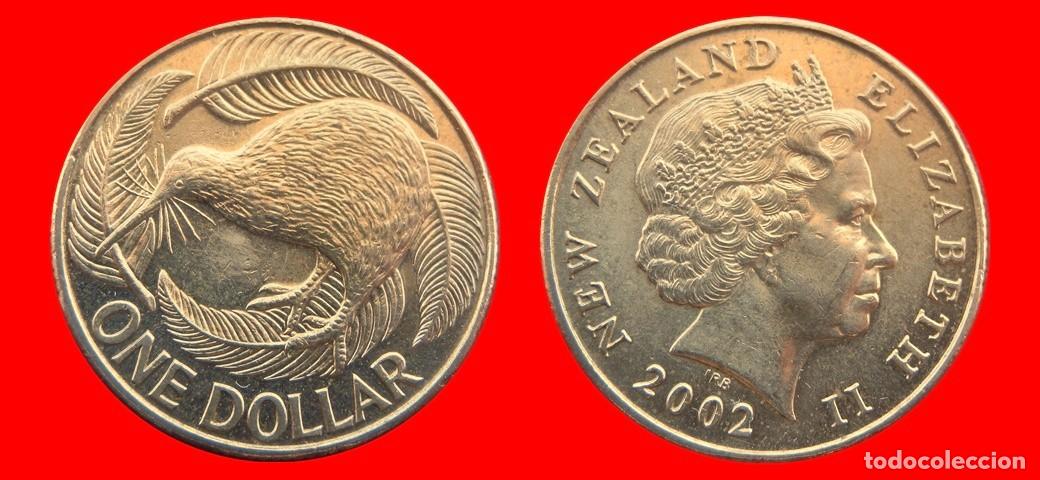 Monedas antiguas de Ocean&iacute;a: 1 DOLAR 2002 NUEVA ZELANDA-144900