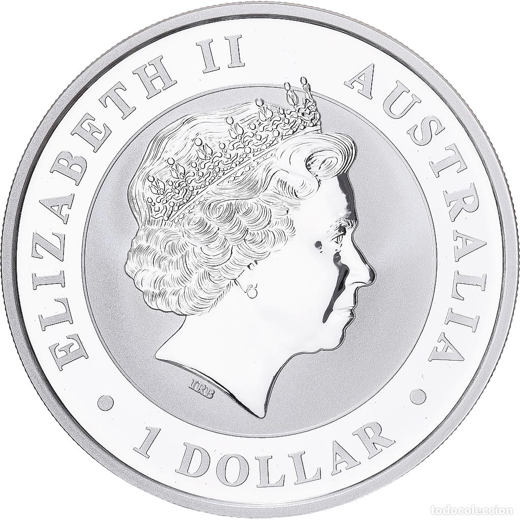 Alte M&uuml;nzen aus Ozeanien: [#1529242] Australia, Dollar, Kookaburra, 2014, 1 Oz, Plata, FDC