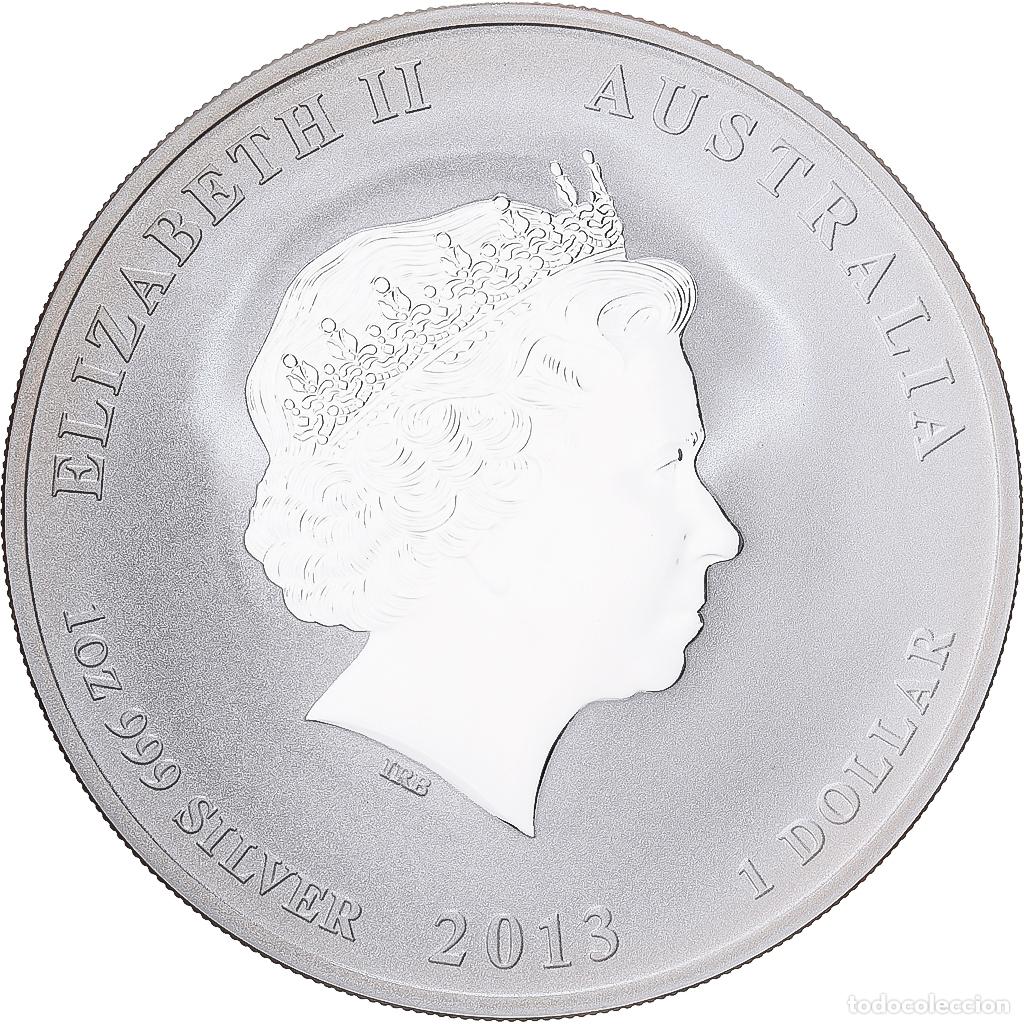 Alte M&uuml;nzen aus Ozeanien: [#1529241] Australia, Dollar, Year of the Snake, 2013, 1 Oz, Plata, FDC