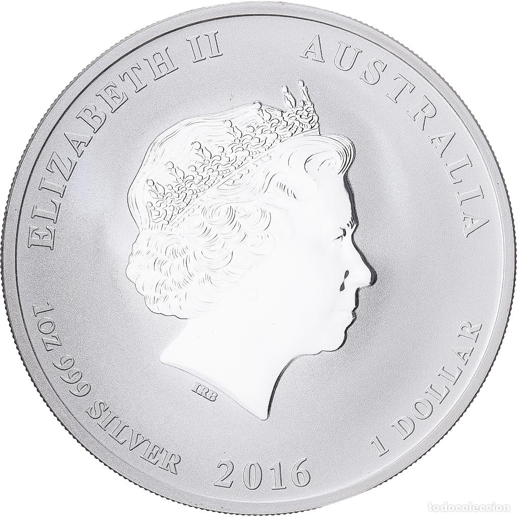 Alte M&uuml;nzen aus Ozeanien: [#1529240] Australia, Dollar, Year of the Monkey, 2016, 1 Oz, Plata, FDC