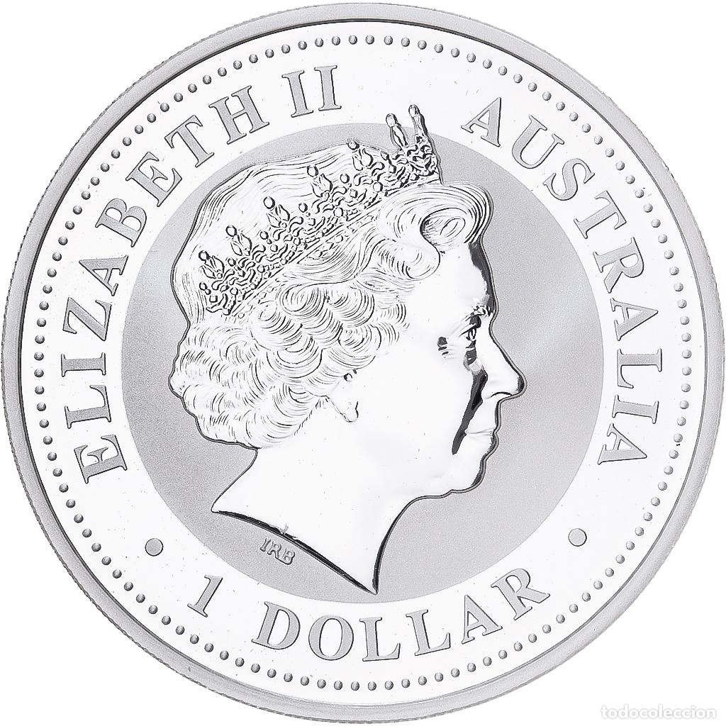Monedas antiguas de Ocean&iacute;a: [#1529246] Australia, Dollar, Kookaburra, 2008, 1 Oz, Plata, FDC