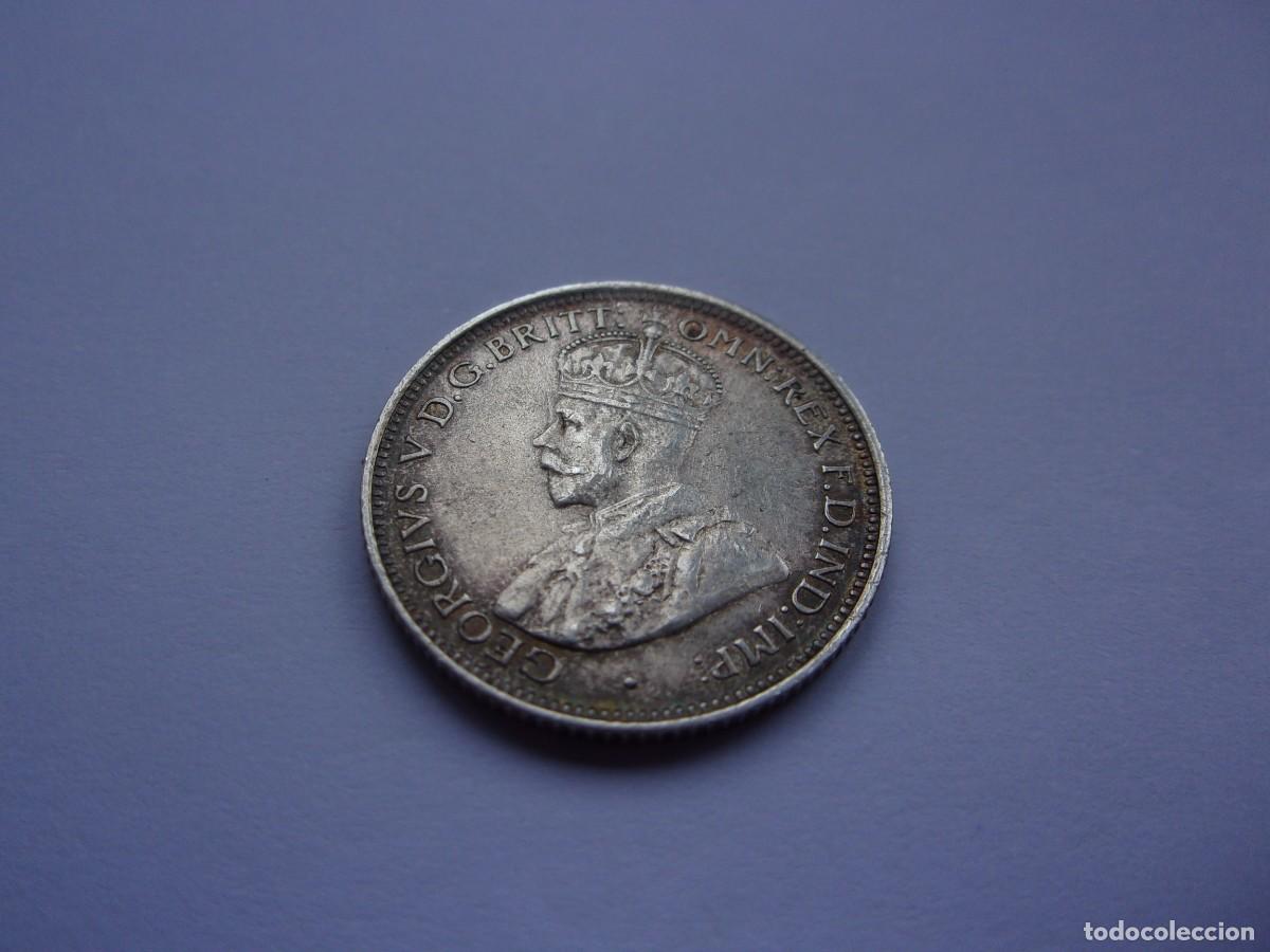 Monedas antiguas de Ocean&iacute;a: 37SCL17 Australia sixpence de plata 1911