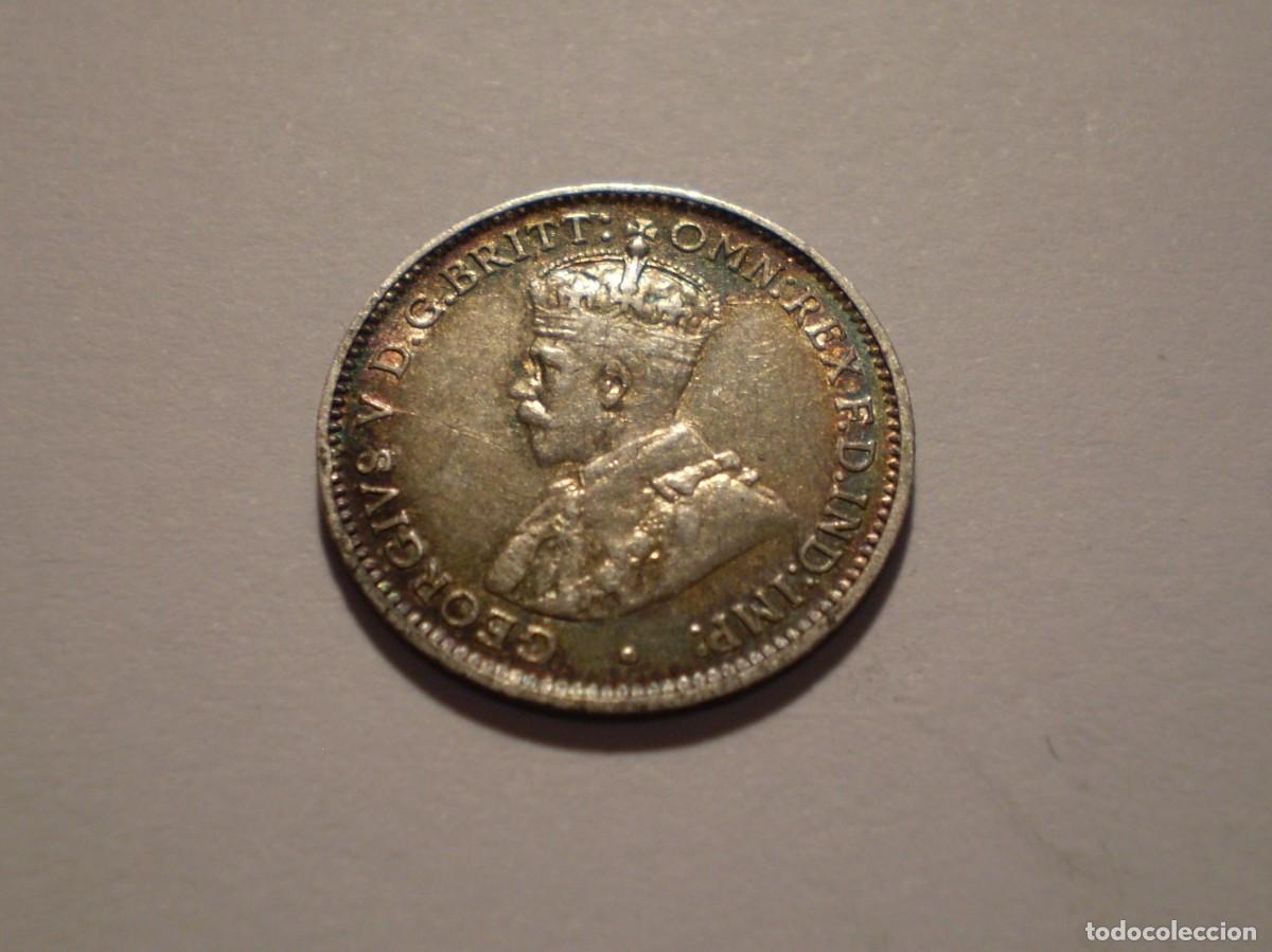 Monedas antiguas de Ocean&iacute;a: 58SAY13 Australia 1919 three pence