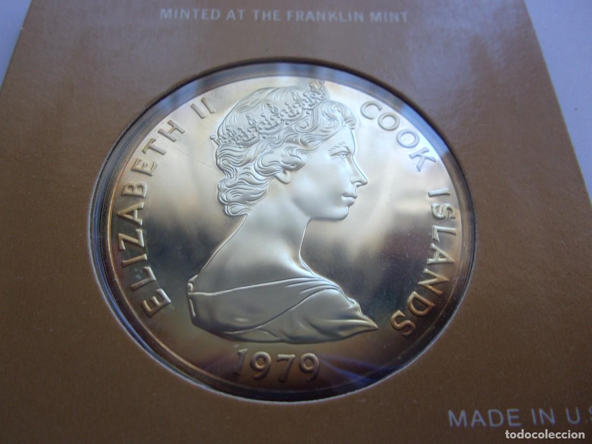 Alte M&uuml;nzen aus Ozeanien: 18SCM18 Cook Islands 5 d&oacute;lares 1979 de plata (0,500)