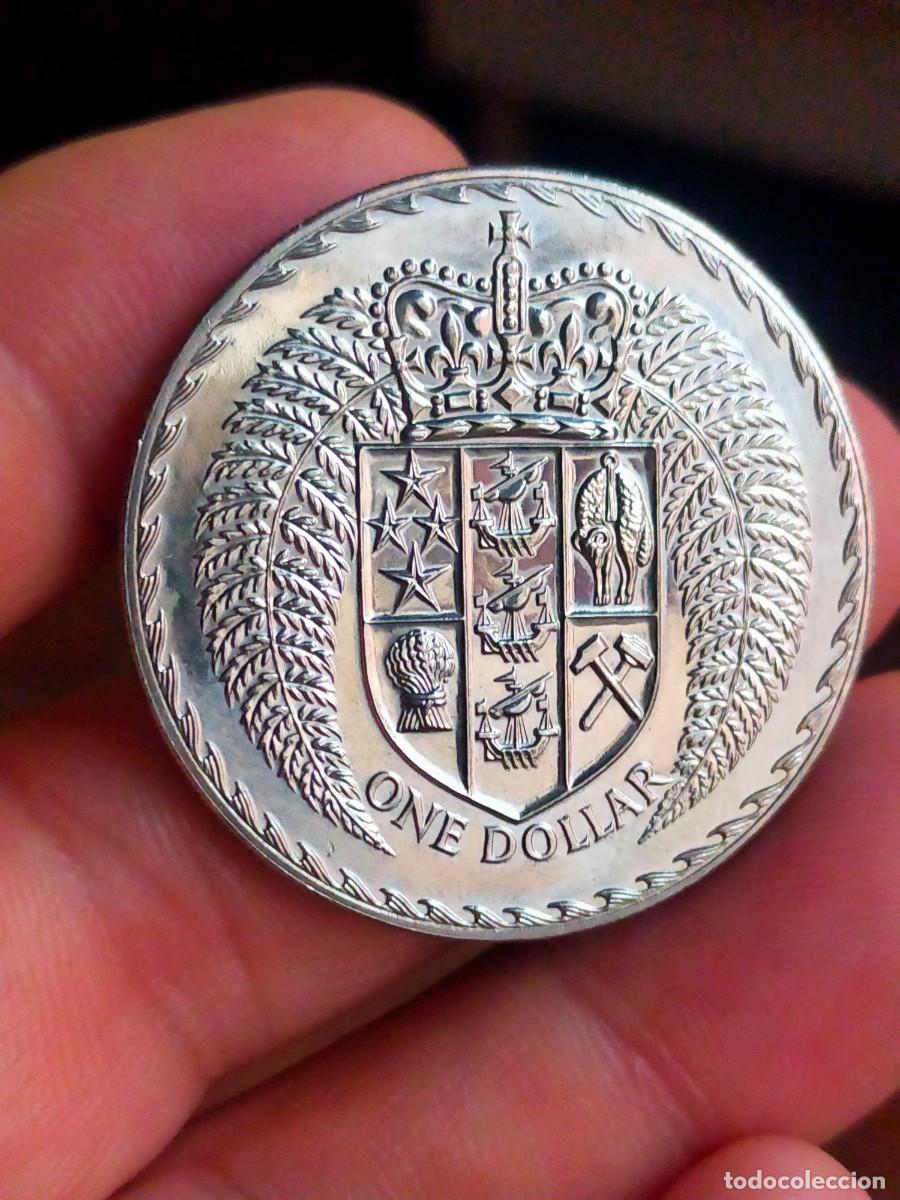Monedas antiguas de Ocean&iacute;a: MONEDA DE 1 UN DOLAR DOLLAR NEW ZEALAND NUEVA ZELANDA 1979 EXCELENTE CONSERVACION