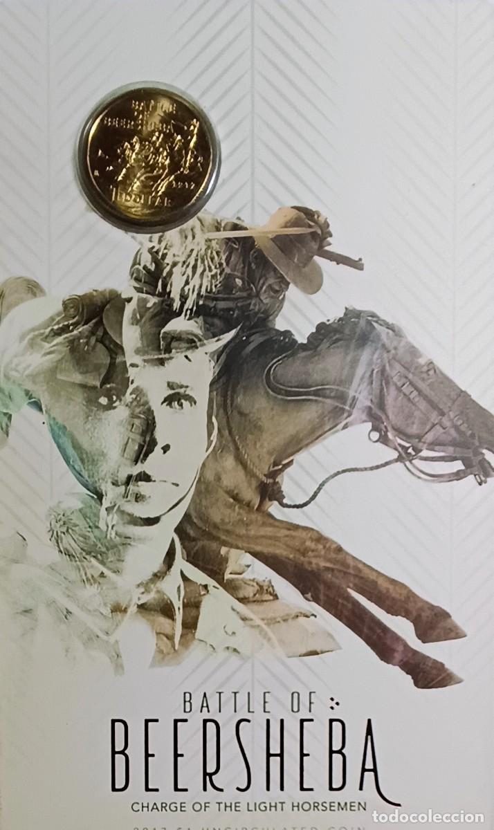 Monedas antiguas de Ocean&iacute;a: AUSTRALIA 6 MONEDAS CONMEMORATIVAS DE 1 D&Oacute;LAR ($1). 2015 A 2019. ALUMINIO-BRONCE. RARAS.