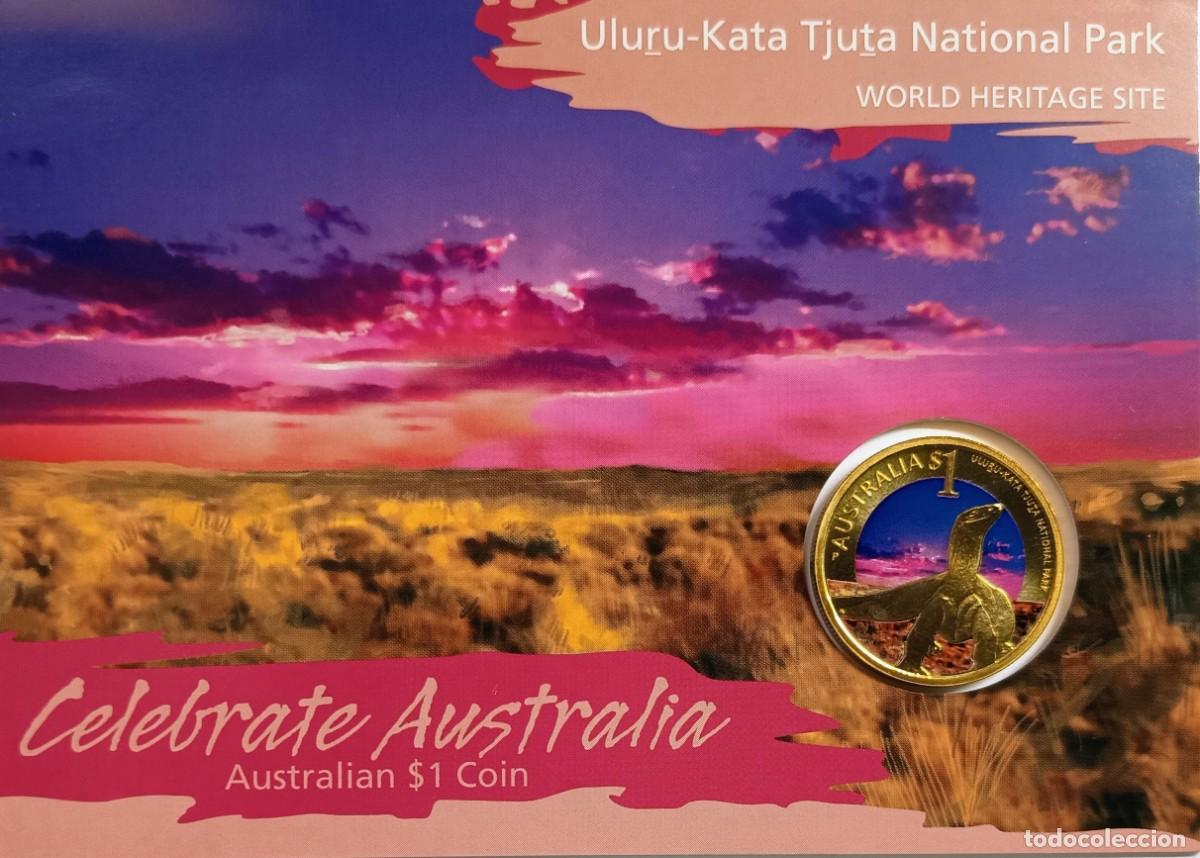 Monedas antiguas de Ocean&iacute;a: FANT&Aacute;STICA SERIE &ldquo;CELEBRATE AUSTRALIA&rdquo; (2). 10 MONEDAS (DE UN TOTAL DE 23) DE 1 D&Oacute;LAR ($1) 2011-2012