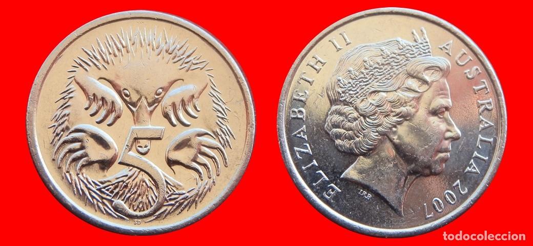 Monedas antiguas de Ocean&iacute;a: 5 CENTAVOS 2007 AUSTRALIA-150305