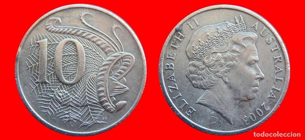 Monedas antiguas de Ocean&iacute;a: 10 CENTAVOS 2003 AUSTRALIA-150312