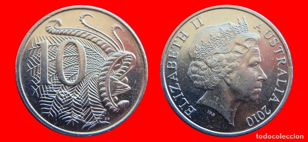 Monedas antiguas de Ocean&iacute;a: 10 CENTAVOS 2010 AUSTRALIA-150313