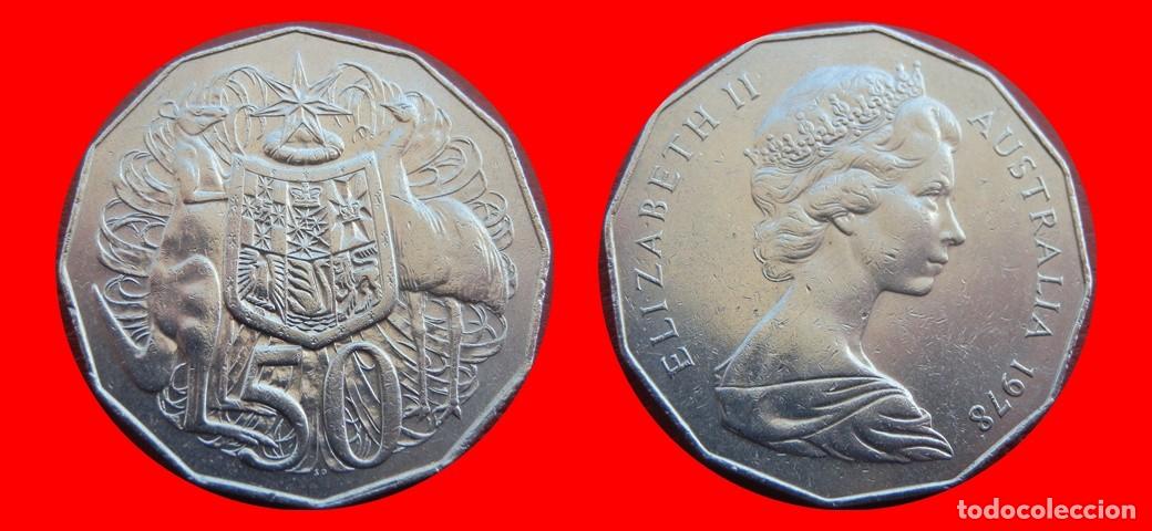 Monedas antiguas de Ocean&iacute;a: 50 CENTAVOS 1978 AUSTRALIA-150319