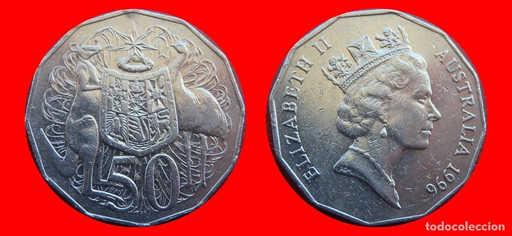Monedas antiguas de Ocean&iacute;a: 50 CENTAVOS 1996 AUSTRALIA-150321