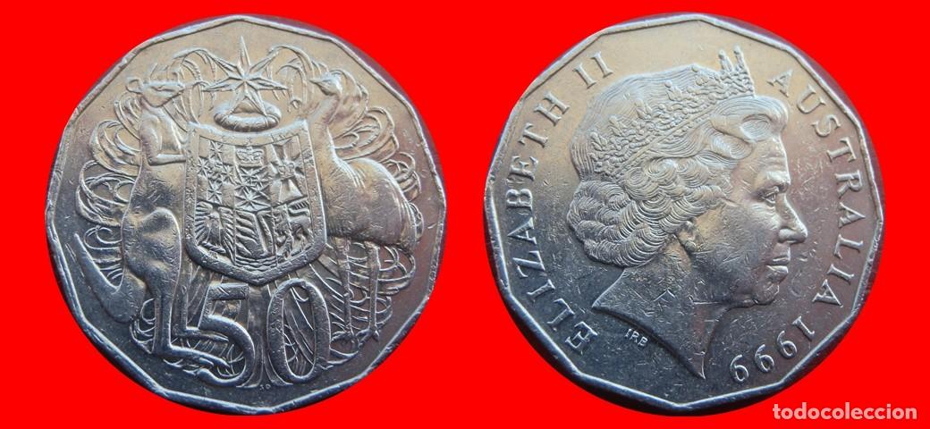 Monedas antiguas de Ocean&iacute;a: 50 CENTAVOS 1999 AUSTRALIA-150322
