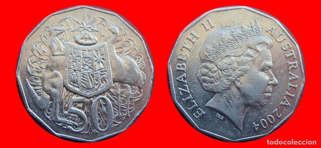 Monedas antiguas de Ocean&iacute;a: 50 CENTAVOS 2004 AUSTRALIA-150323