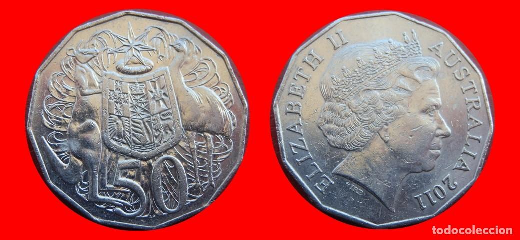 Monedas antiguas de Ocean&iacute;a: 50 CENTAVOS 2011 AUSTRALIA-150324