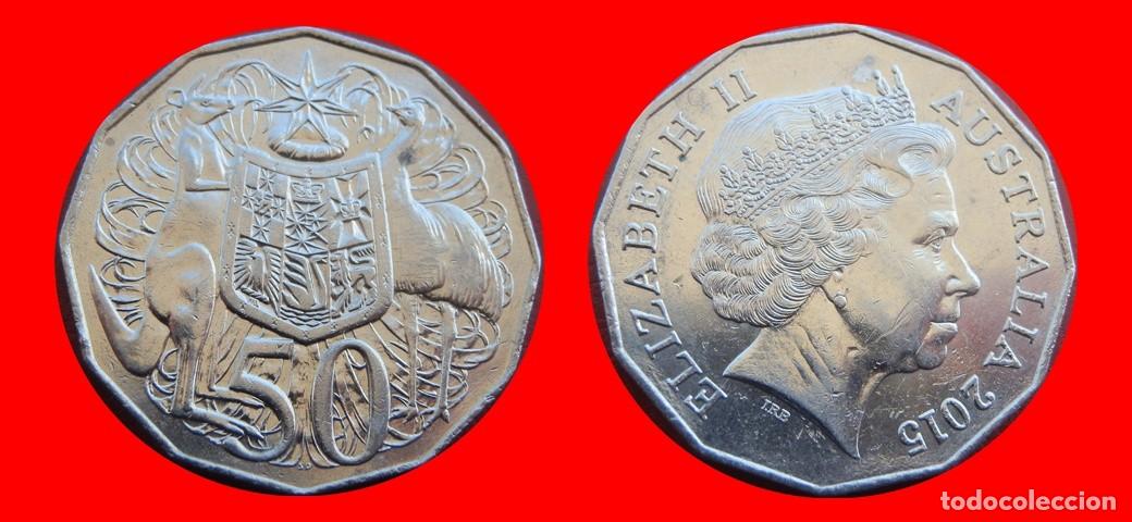 Monedas antiguas de Ocean&iacute;a: 50 CENTAVOS 2015 AUSTRALIA-150325