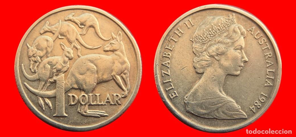 Monedas antiguas de Ocean&iacute;a: 1 DOLAR 1984 AUSTRALIA-150326