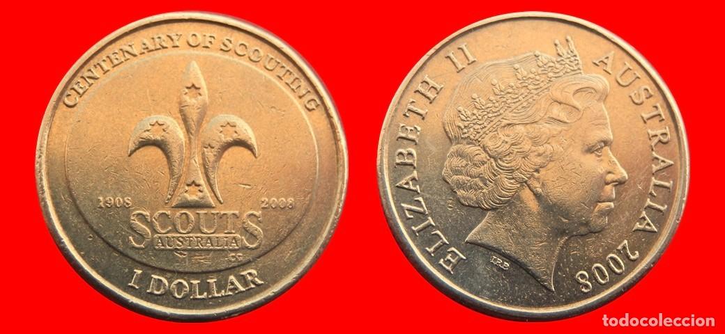 Monedas antiguas de Ocean&iacute;a: 1 DOLAR 2008 AUSTRALIA-150335