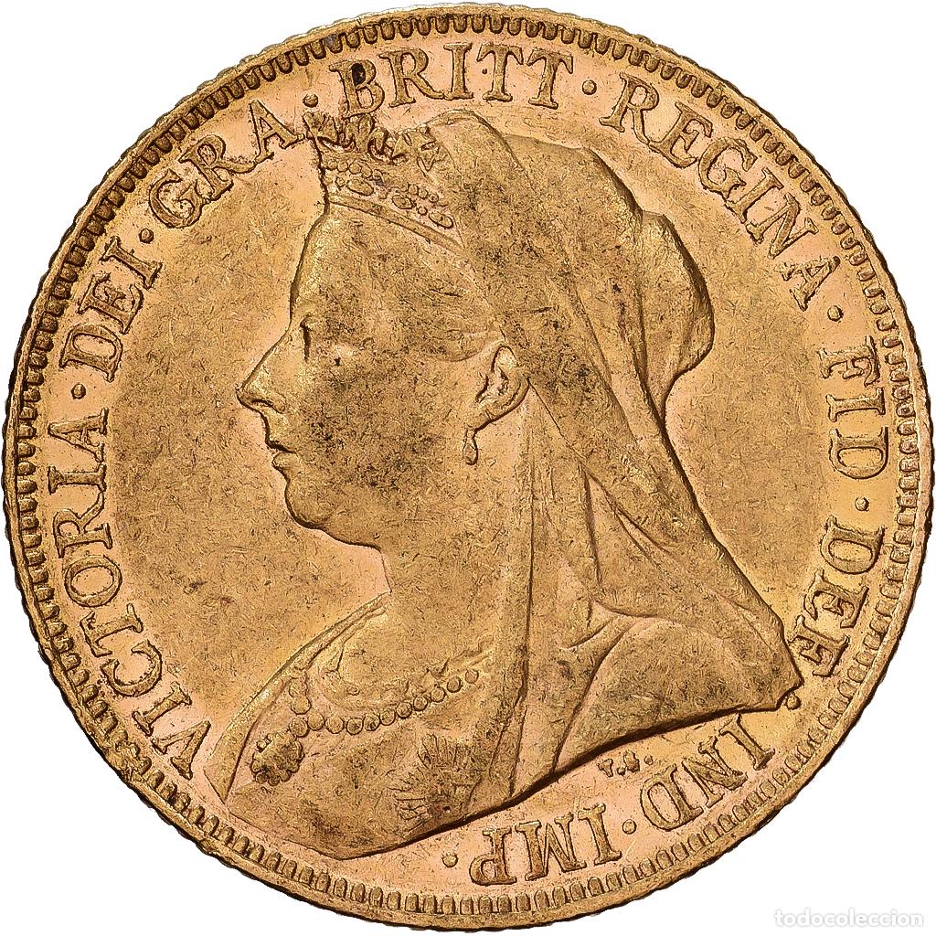 Monedas antiguas de Ocean&iacute;a: [#1509952] Australia, Victoria, Sovereign, 1899, Oro, MBC+, KM:785
