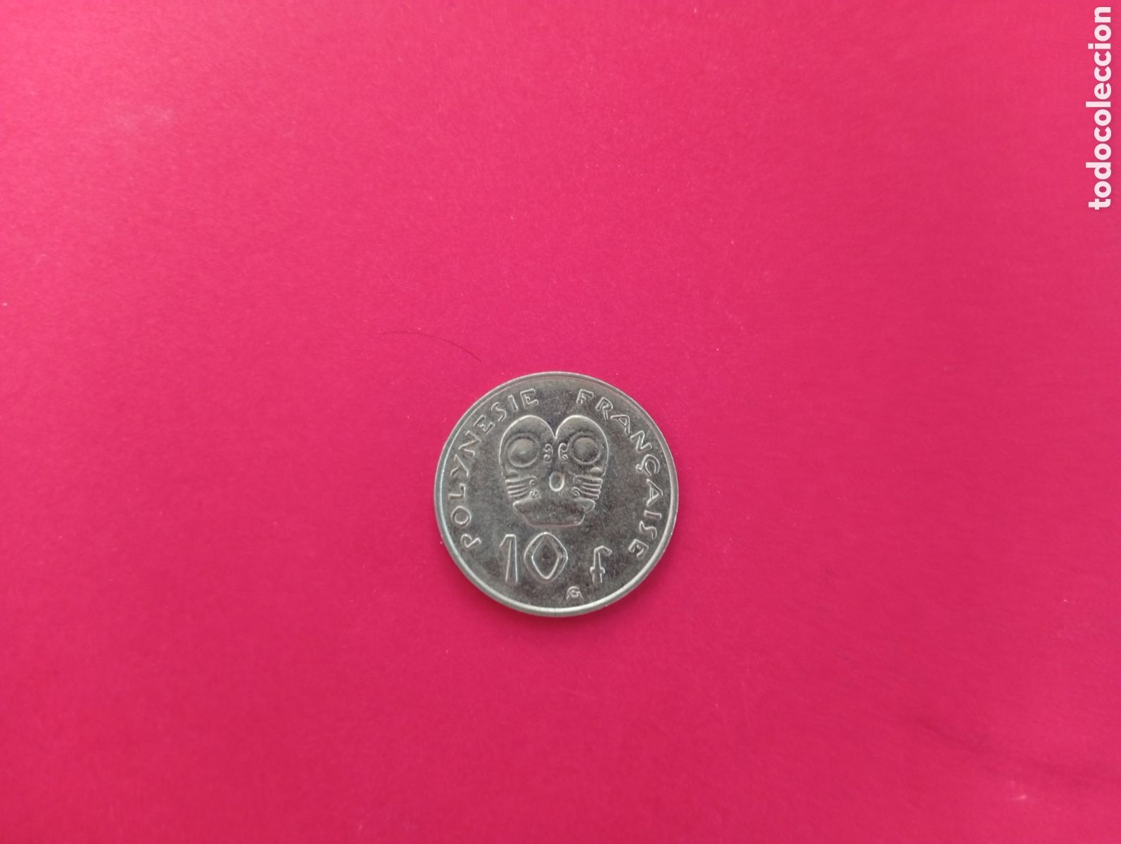 Monedas antiguas de Ocean&iacute;a: 10 francos de Polinesia francesa 2004