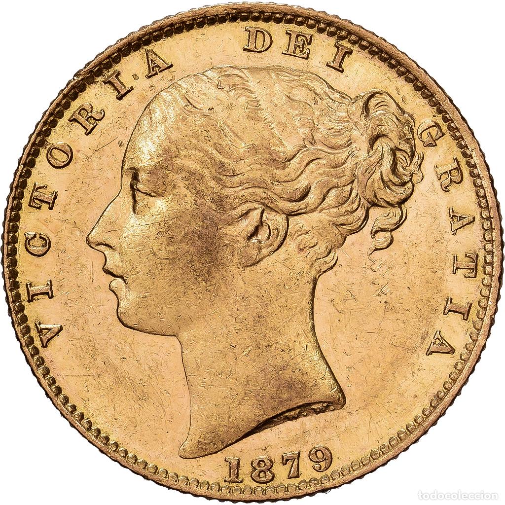 Monedas antiguas de Ocean&iacute;a: [#1117862] Australia, Victoria, 1 Sovereign, 1879, Sydney, Oro, EBC