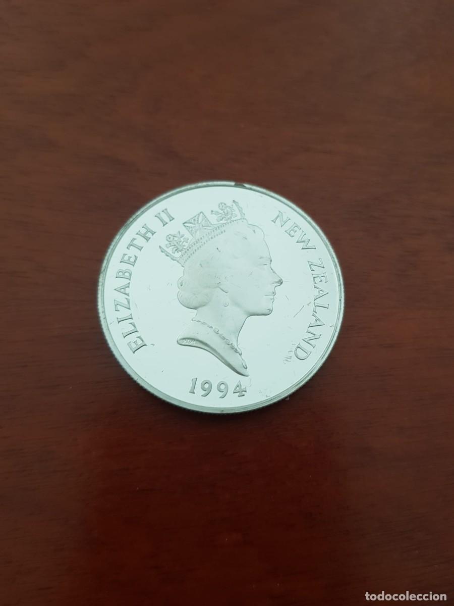 Monedas antiguas de Ocean&iacute;a: NUEVA ZELANDA-5 DOLARES-1994-PLATA