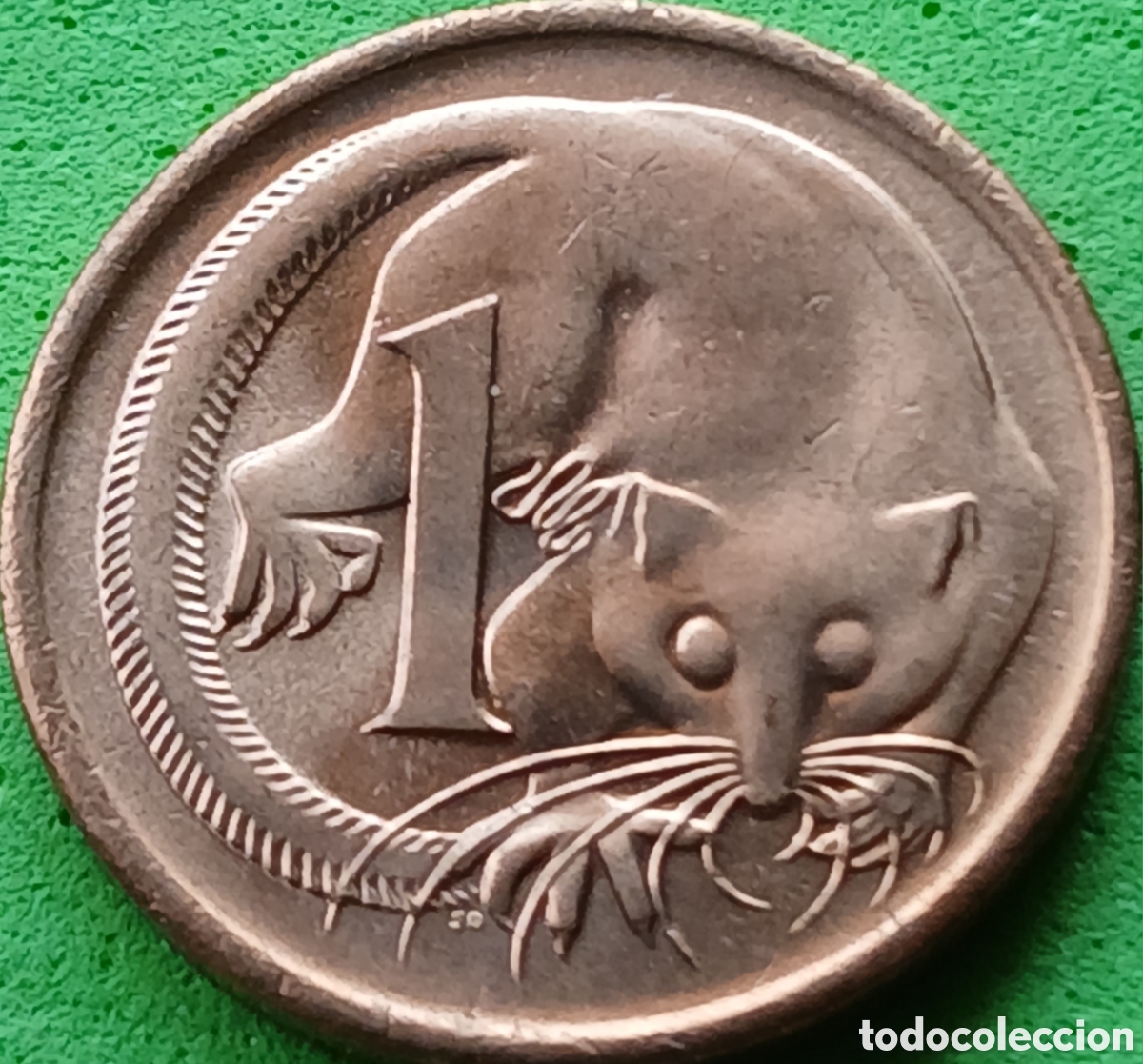 Monedas antiguas de Ocean&iacute;a: Australia 1 cent 1971 km#62