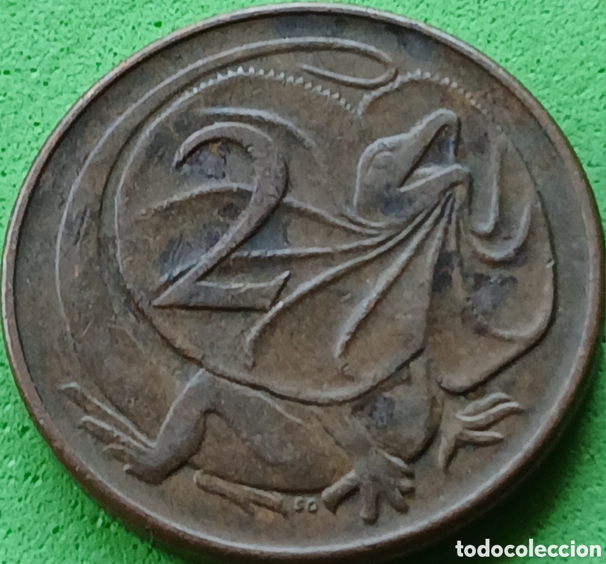 Monedas antiguas de Ocean&iacute;a: Australia 2 cents 1966 km#63