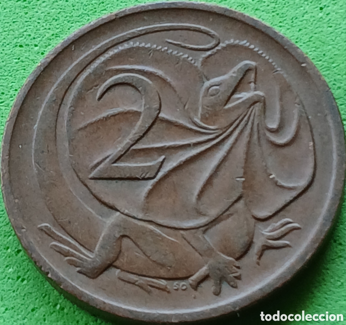 Monedas antiguas de Ocean&iacute;a: Australia 2 cents 1973 km#63