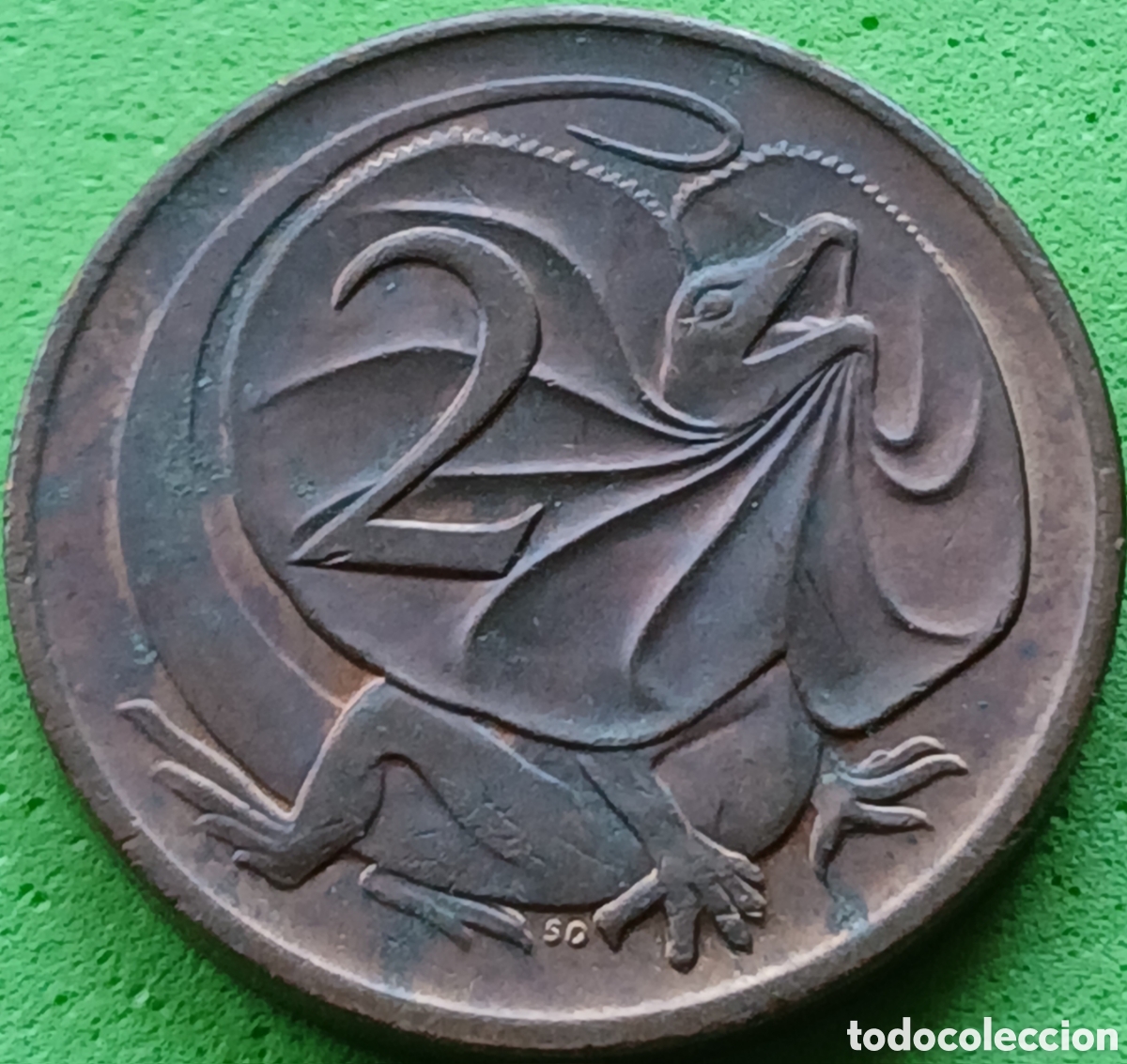 Monedas antiguas de Ocean&iacute;a: Australia 2 cents 1977 km#63