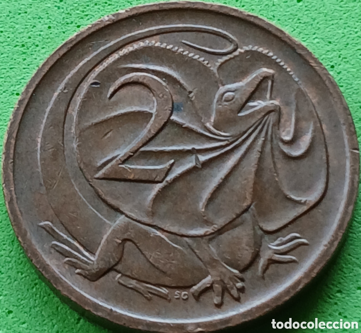 Monedas antiguas de Ocean&iacute;a: Australia 2 cents 1981 km#63