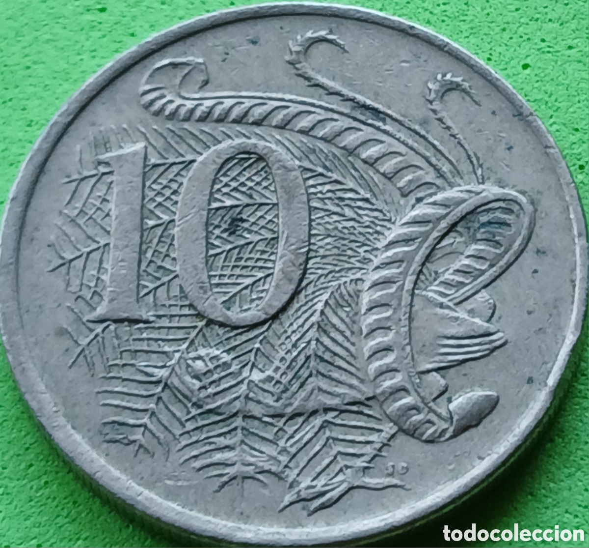 Monedas antiguas de Ocean&iacute;a: Australia 10 cents 1979 km#65