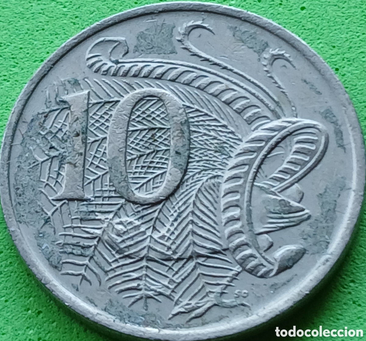 Monedas antiguas de Ocean&iacute;a: Australia 10 cents 1980 km#65