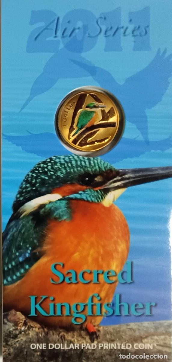 Monedas antiguas de Ocean&iacute;a: AUSTRALIA 12 MONEDAS. ANIMALES. 1 D&Oacute;LAR. 2011 Y 2012. AL-BR. COLOREADAS. RARAS O MUY RARAS.