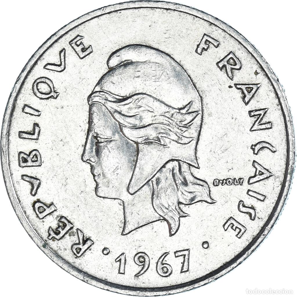 Monedas antiguas de Ocean&iacute;a: [#1453384] Moneda, Nueva Caledonia, 10 Francs, 1967