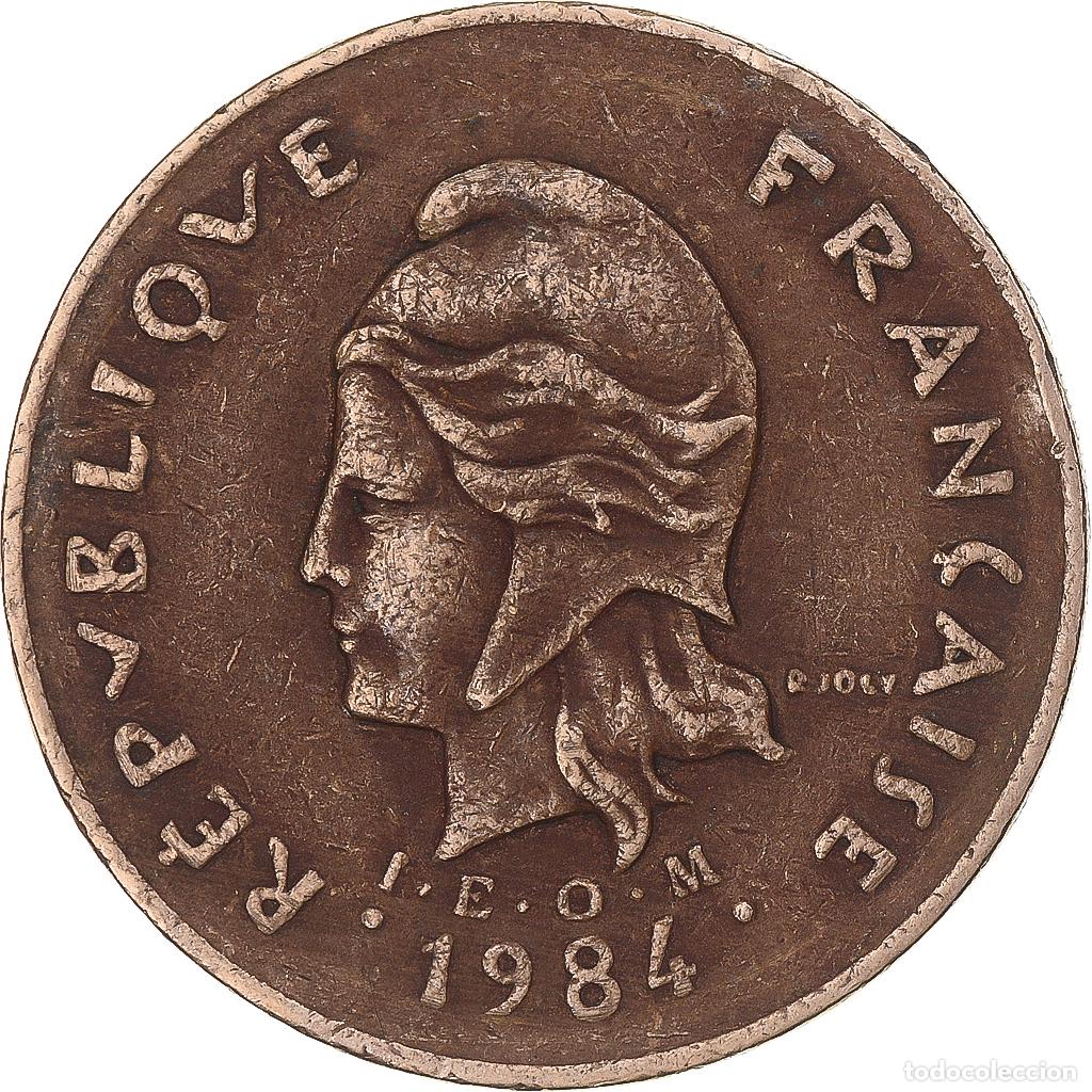 Monedas antiguas de Ocean&iacute;a: [#1359912] Moneda, Nueva Caledonia, 100 Francs, 1984