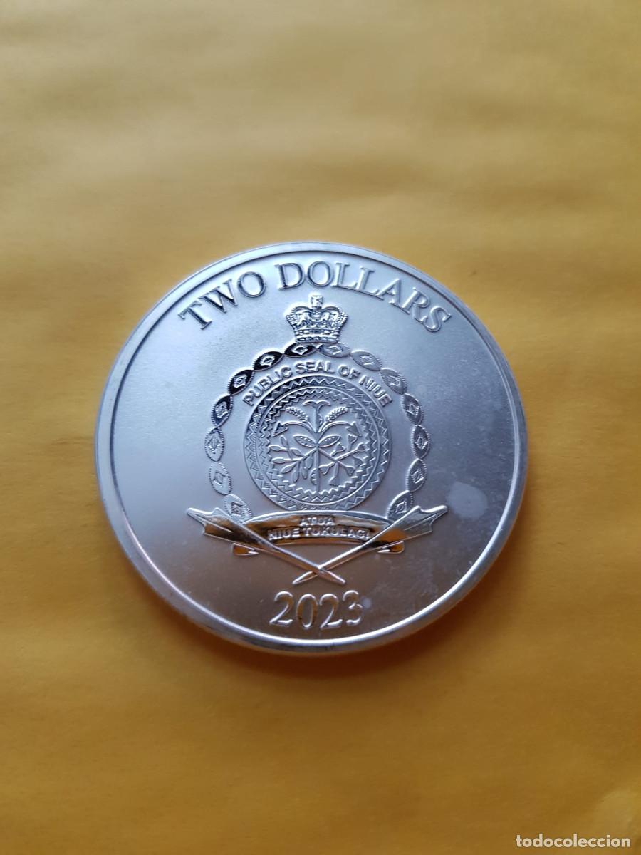 Monedas antiguas de Ocean&iacute;a: NIUE-2 DOLARES-2023-PLATA