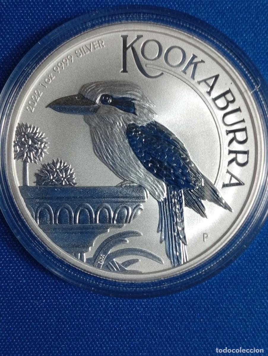 Monedas antiguas de Ocean&iacute;a: Onza de plata 9999 Kokaburra 2022 ( Australia )