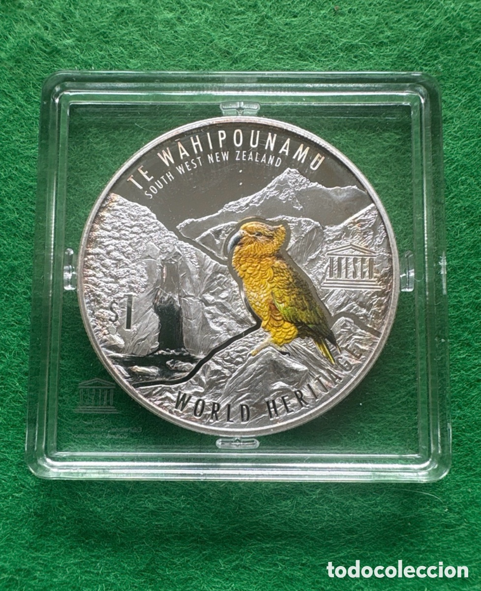 Monedas antiguas de Ocean&iacute;a: Onza de plata 999 New Zeland 2015