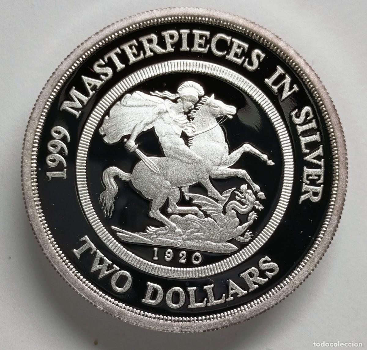 Monedas antiguas de Ocean&iacute;a: AUSTRALIA. MAGN&Iacute;FICA SERIE (EDICI&Oacute;N LIMITADA) EN PLATA: &ldquo;MASTERPIECES IN SILVER&rdquo;. 1999