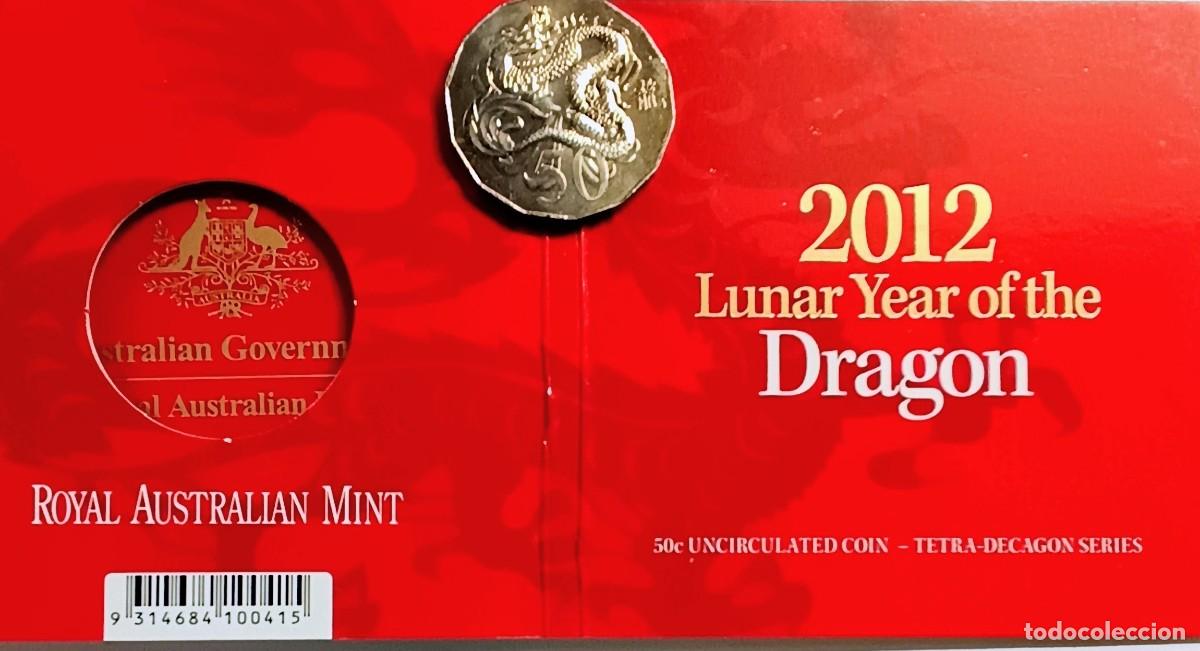 Monedas antiguas de Ocean&iacute;a: AUSTRALIA BONITA COLECCI&Oacute;N DE 11 MONEDAS DE 50 CENTS Y 1 D&Oacute;LAR. CALENDARIO LUNAR CHINO. 2012-2019
