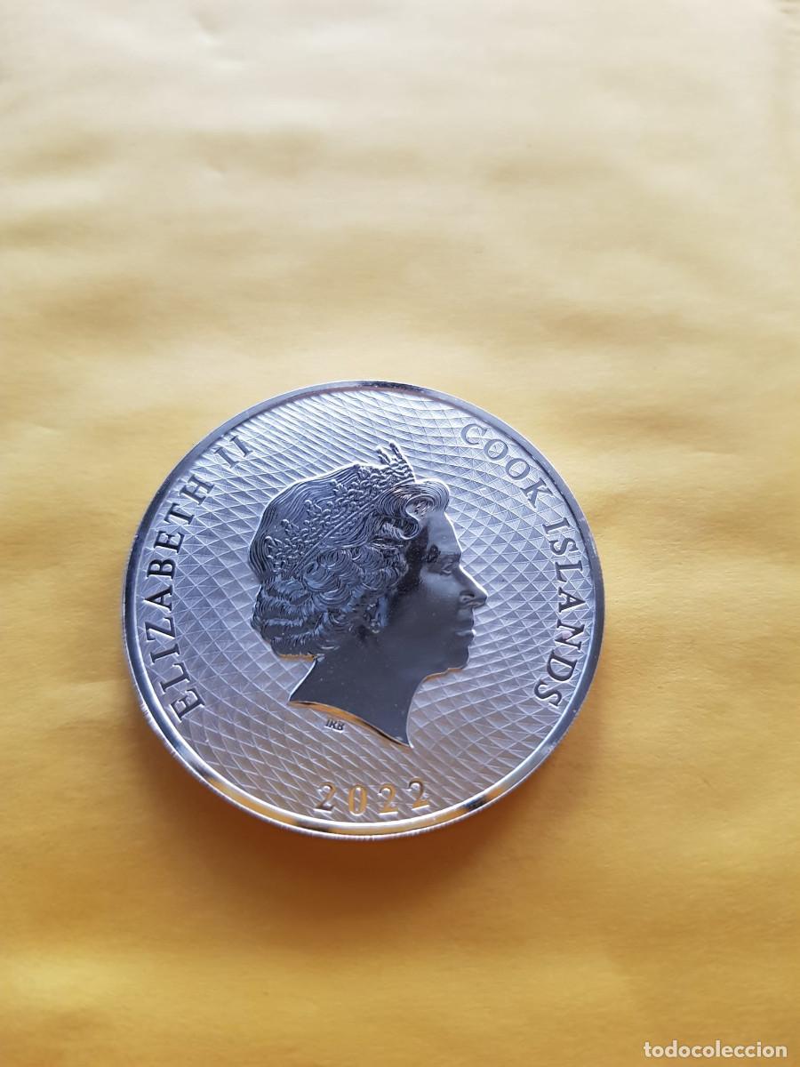 Monedas antiguas de Ocean&iacute;a: ISLAS COOK-1 DOLAR-2022-PLATA 999-1 ONZA