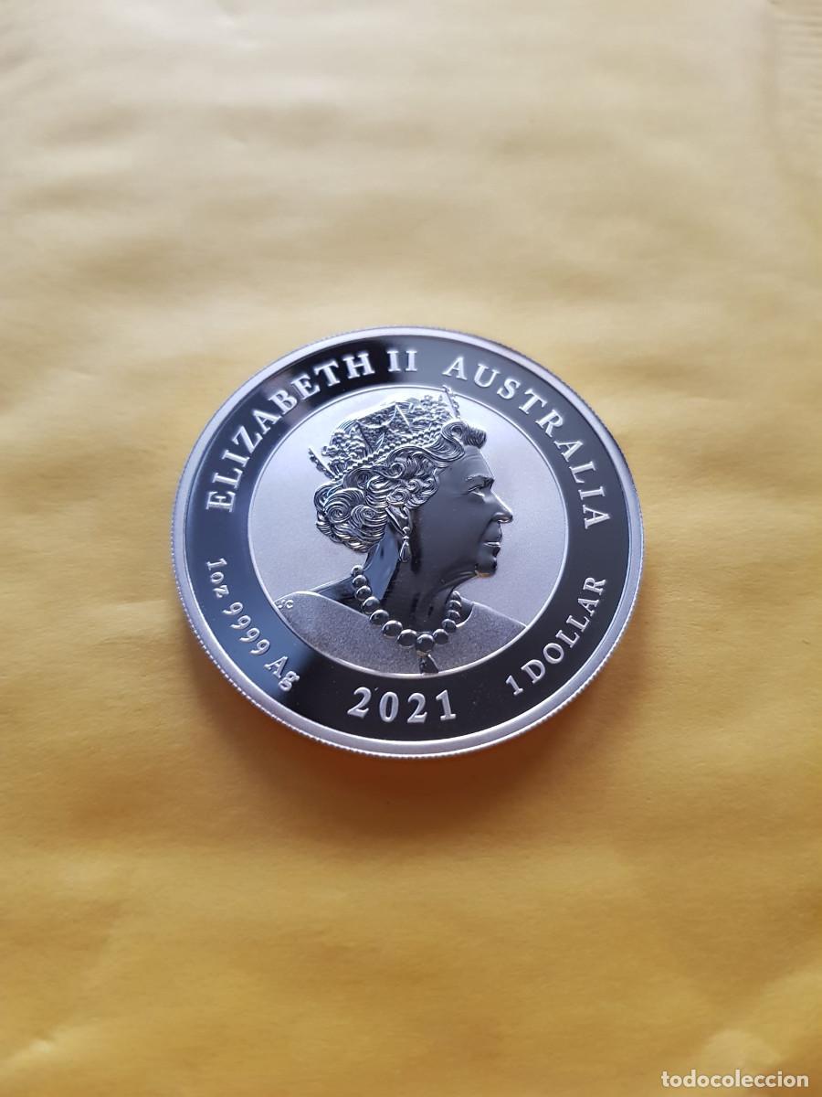 Monedas antiguas de Ocean&iacute;a: AUSTRALIA-1 DOLAR-2021-PLATA 999-1 ONZA