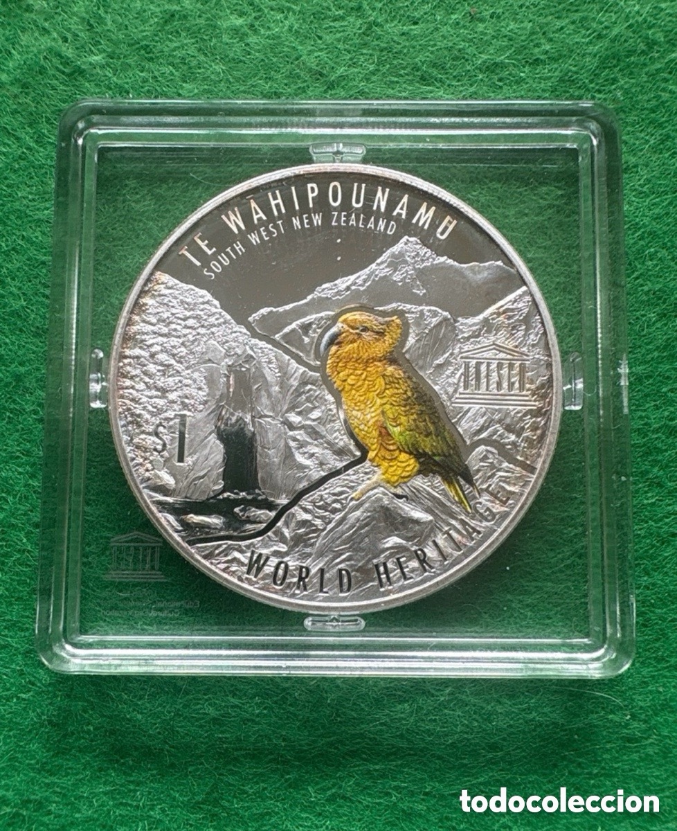 Monedas antiguas de Ocean&iacute;a: Onza de plata 999 New Zeland 2015