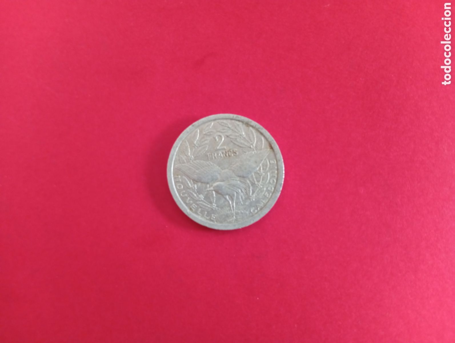 Monedas antiguas de Ocean&iacute;a: 2 francos de Nueva Caledonia 2005