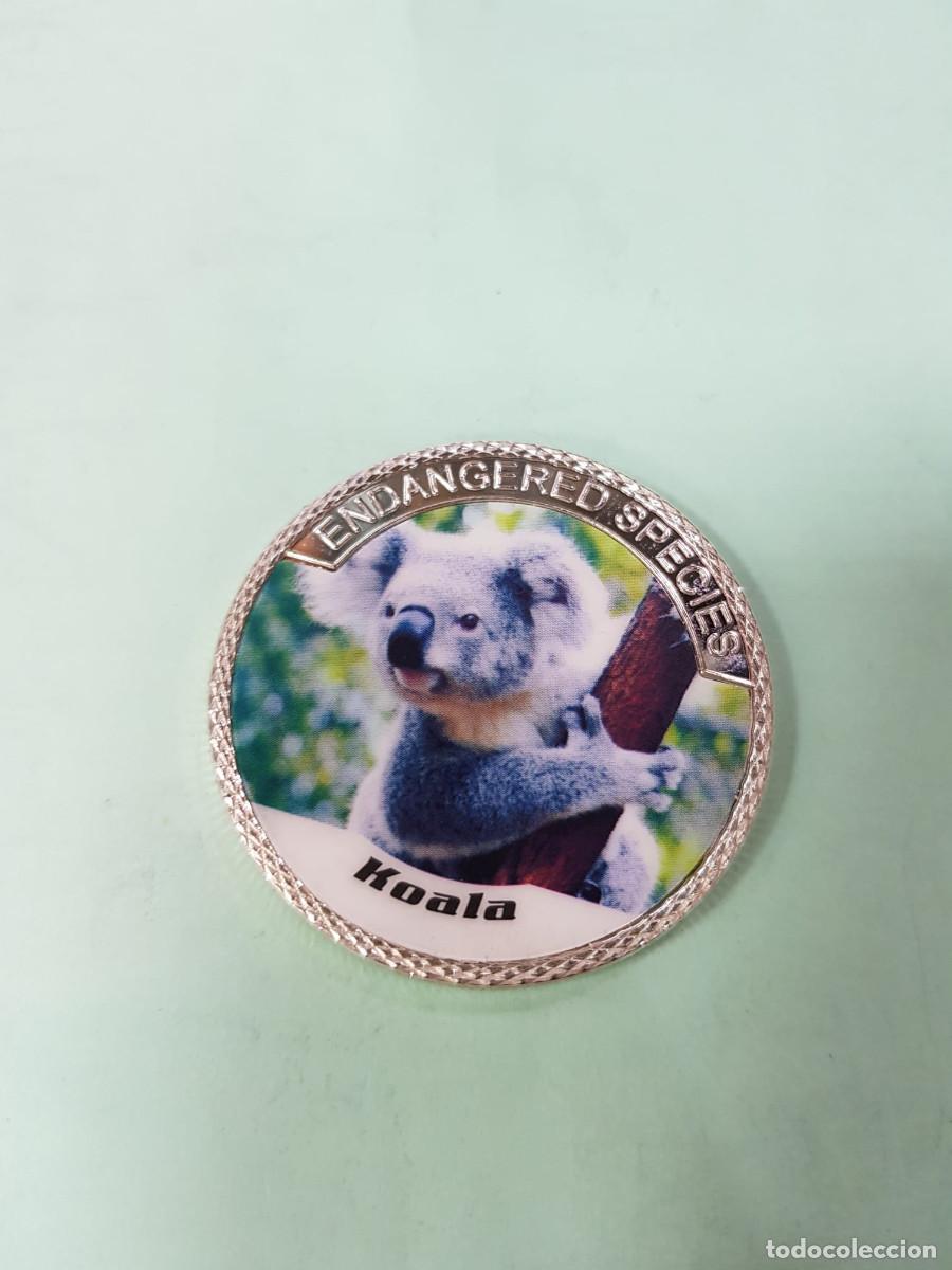 Monedas antiguas de Ocean&iacute;a: MEDALLA KOALA-AUSTRALIA