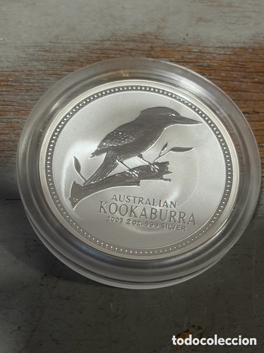 Monedas antiguas de Ocean&iacute;a: 2 DOLLARS DE AUSTRALIA ELISHABET II 2 ONZAS DE PLATA 0,999 PROOF