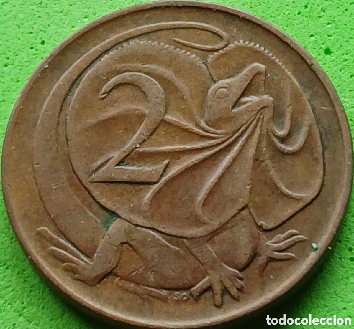 Monedas antiguas de Ocean&iacute;a: Australia 2 cents 1966 km#63